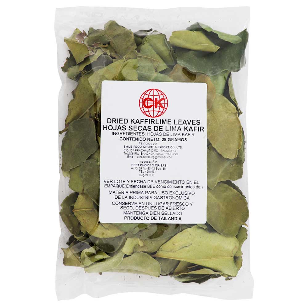 Hojas Secas de Lima Kaffir 28 gr - Global Gourmet Market